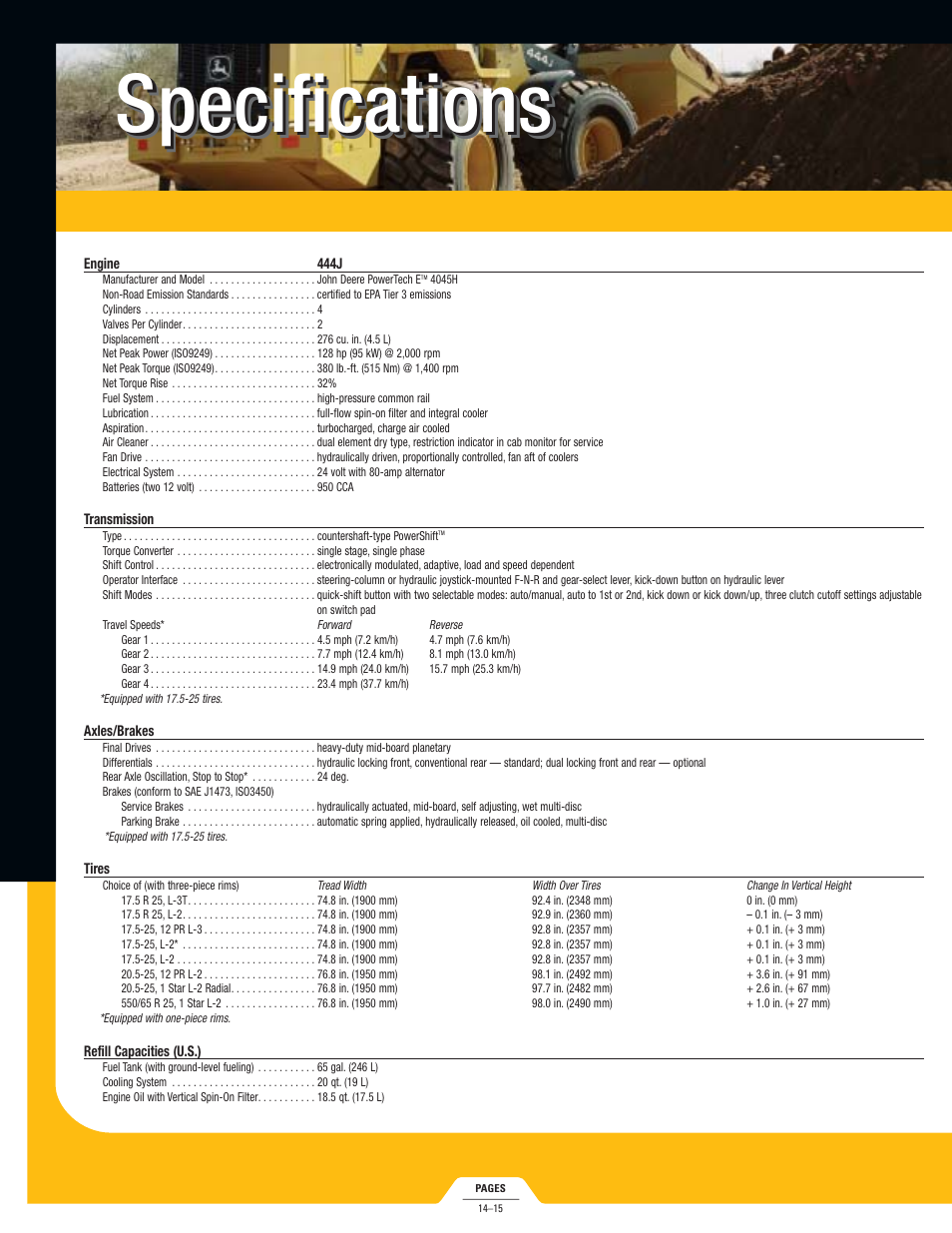 John Deere PowerTech 4045H User Manual | 19 pages