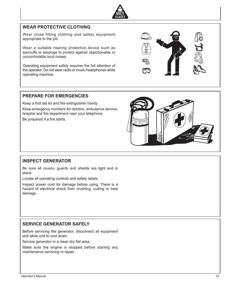 John Deere HR-G1100 User Manual | Page 15 / 124