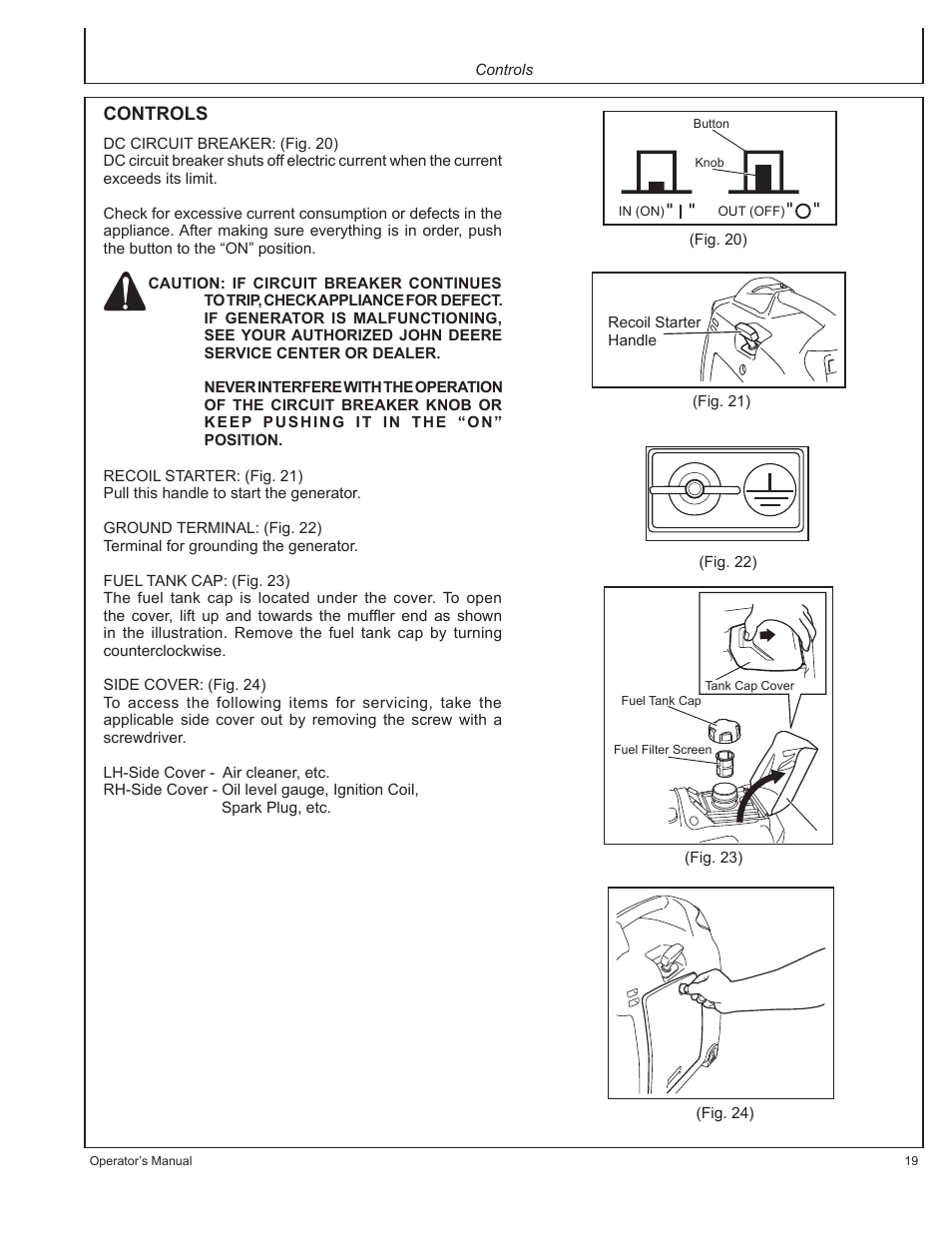 John Deere HR-G1100 User Manual | Page 19 / 124