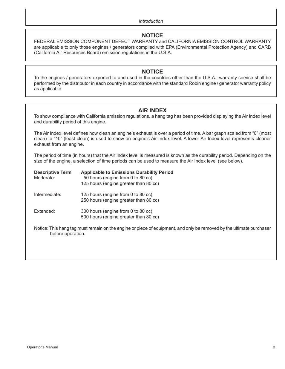 John Deere HR-G1100 User Manual | Page 3 / 124