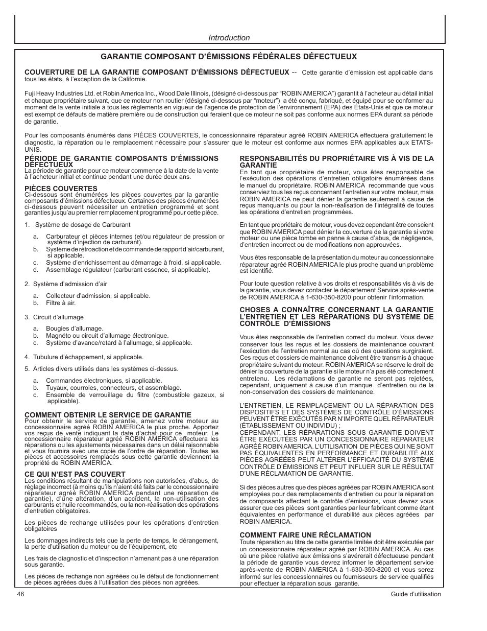 John Deere HR-G1100 User Manual | Page 46 / 124