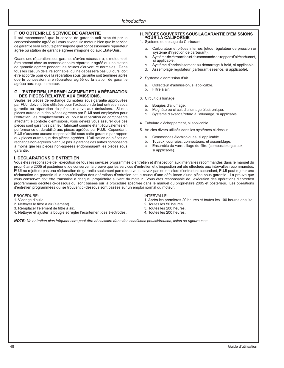 John Deere HR-G1100 User Manual | Page 48 / 124