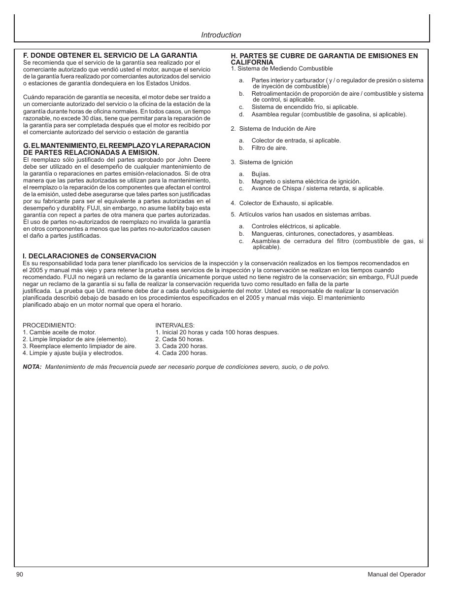 John Deere HR-G1100 User Manual | Page 90 / 124