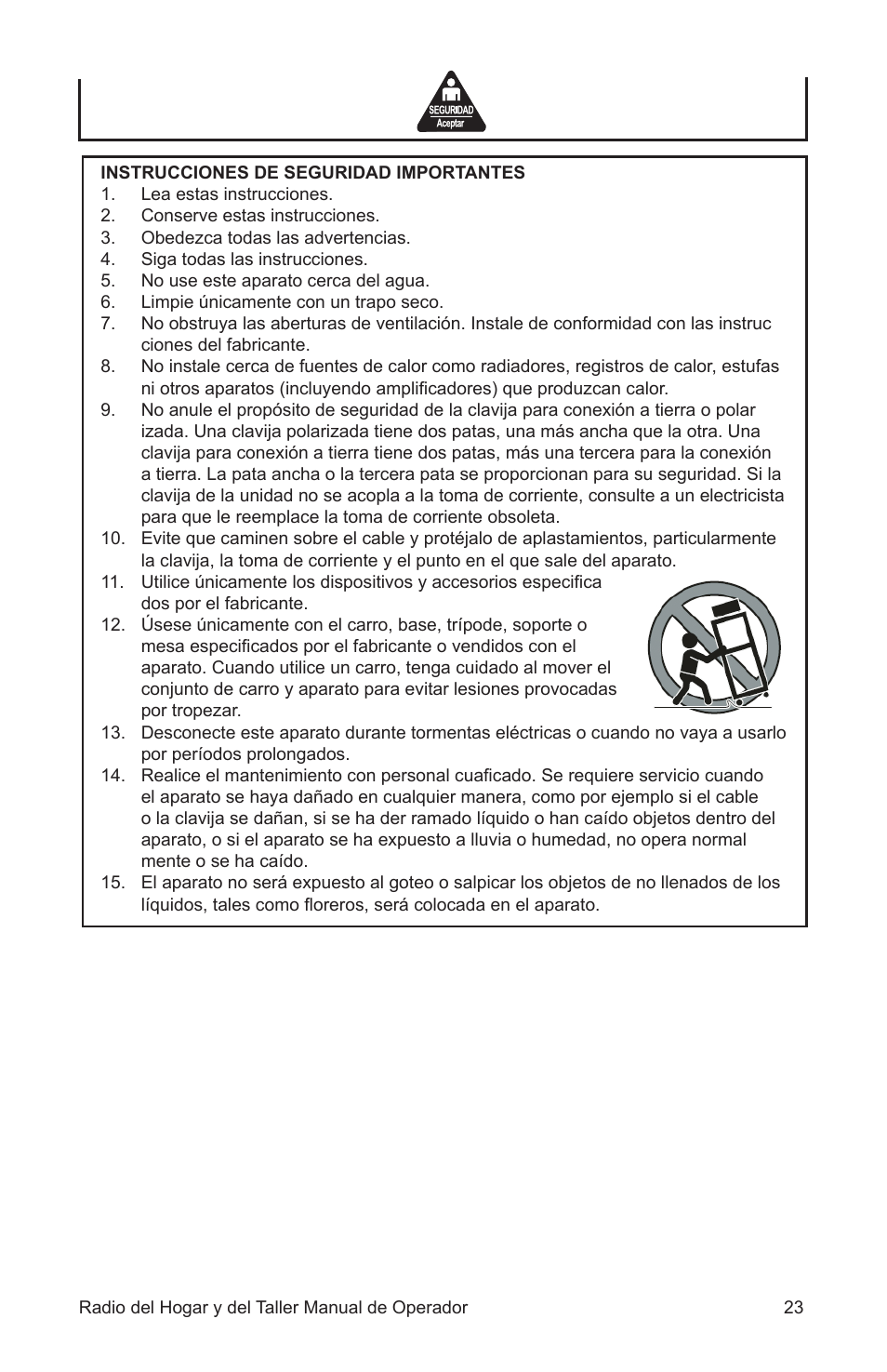 John Deere ET-3903-J User Manual | Page 23 / 28