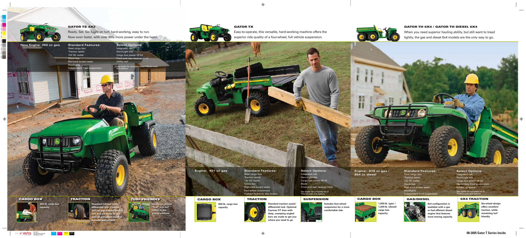 2605_inside, 2605 gator t series inside | John Deere Gator TX User Manual | Page 2 / 2