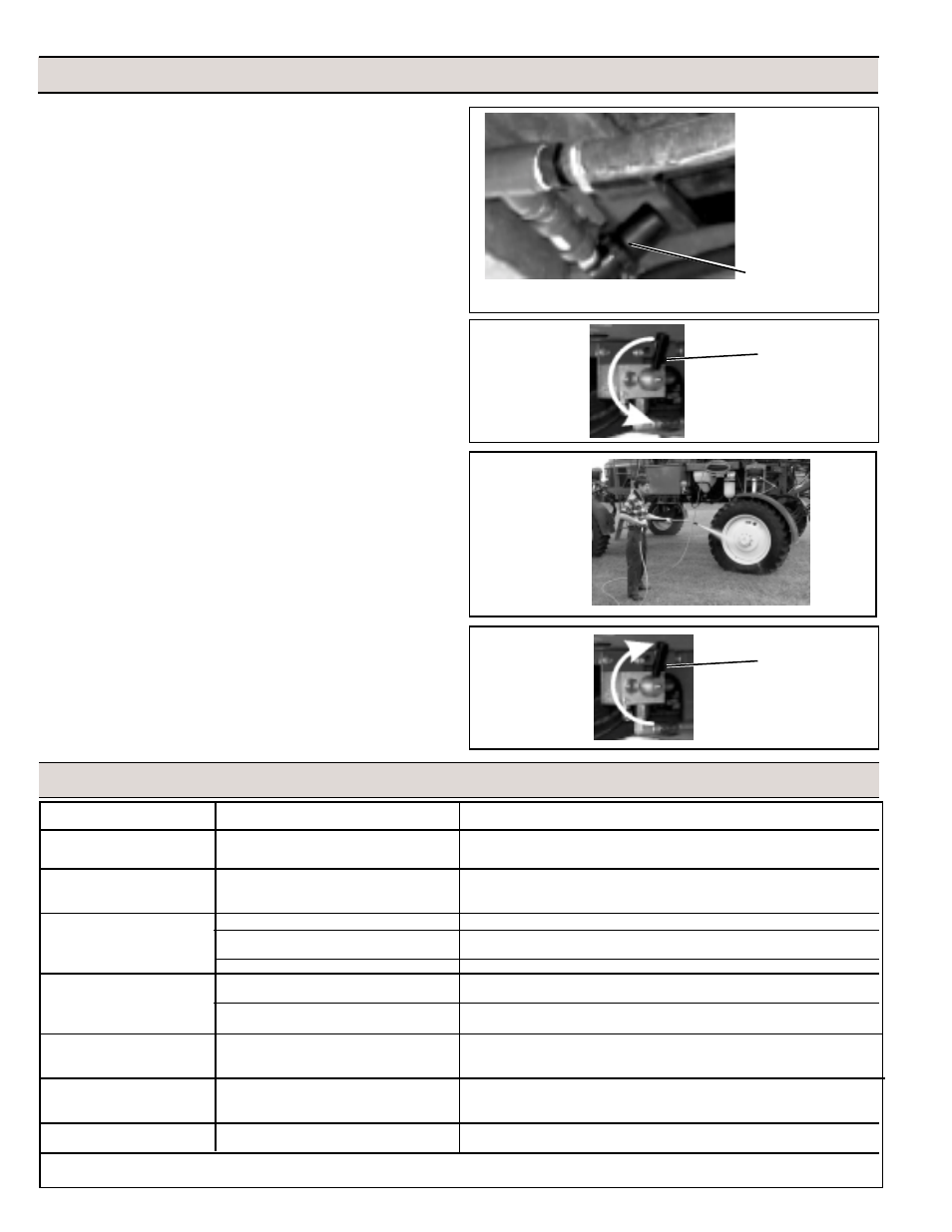 Operation, Troubleshooting | John Deere SPRAYMASTER 4700 User Manual | Page 2 / 12