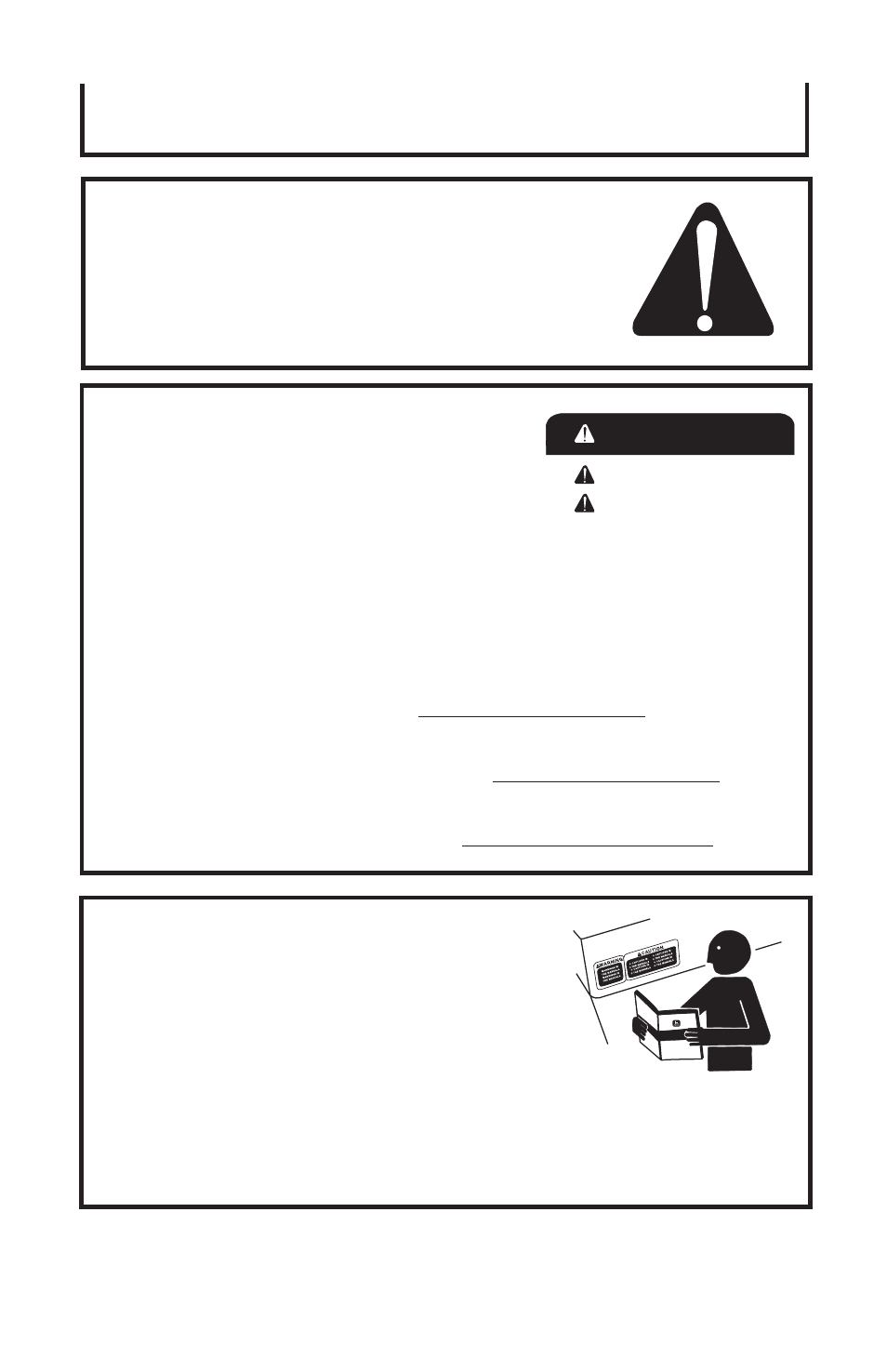 Seguridad, Peligro advertencia precaucion | John Deere AT-3502-J User Manual | Page 24 / 32