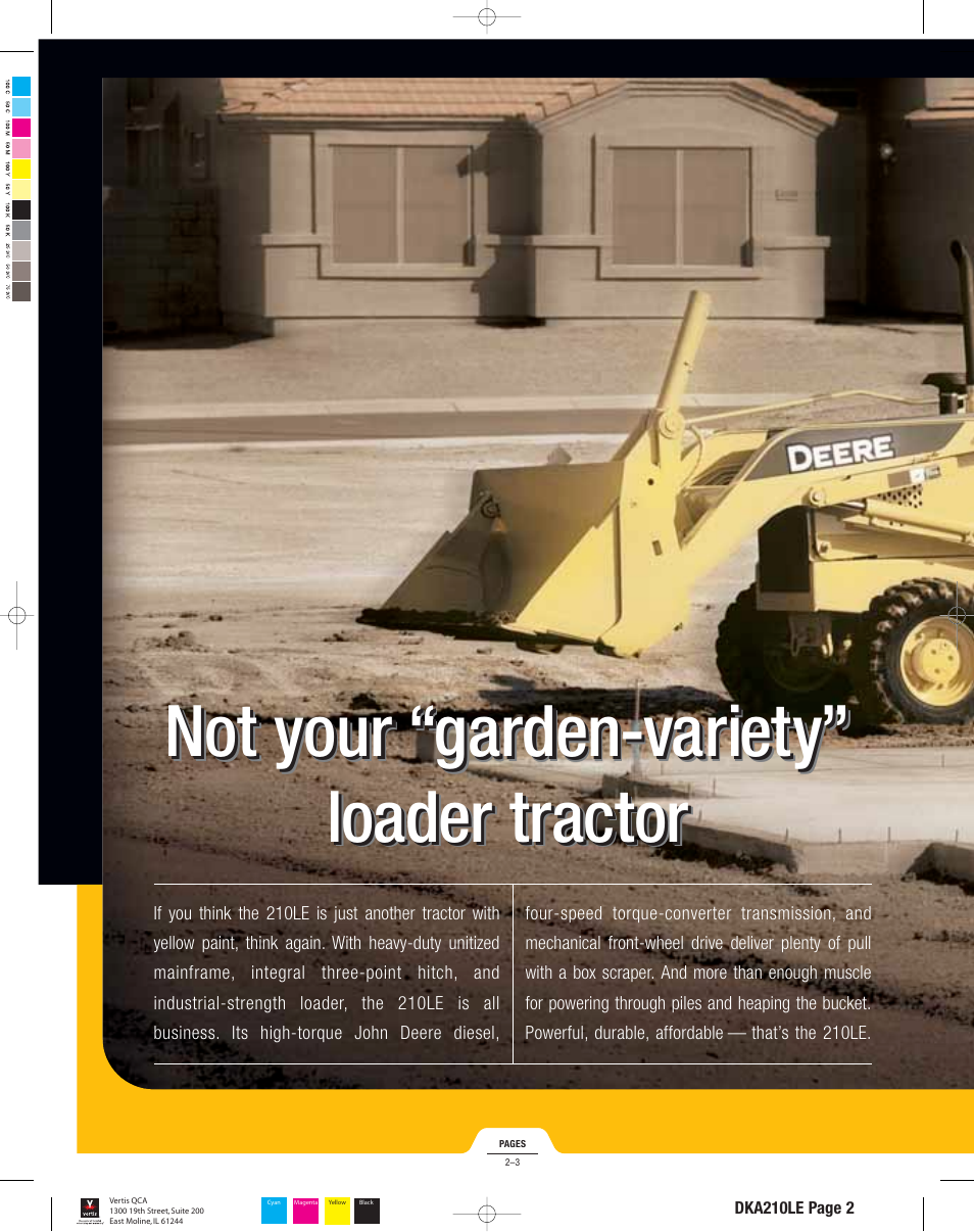John Deere 210LE User Manual | Page 2 / 12