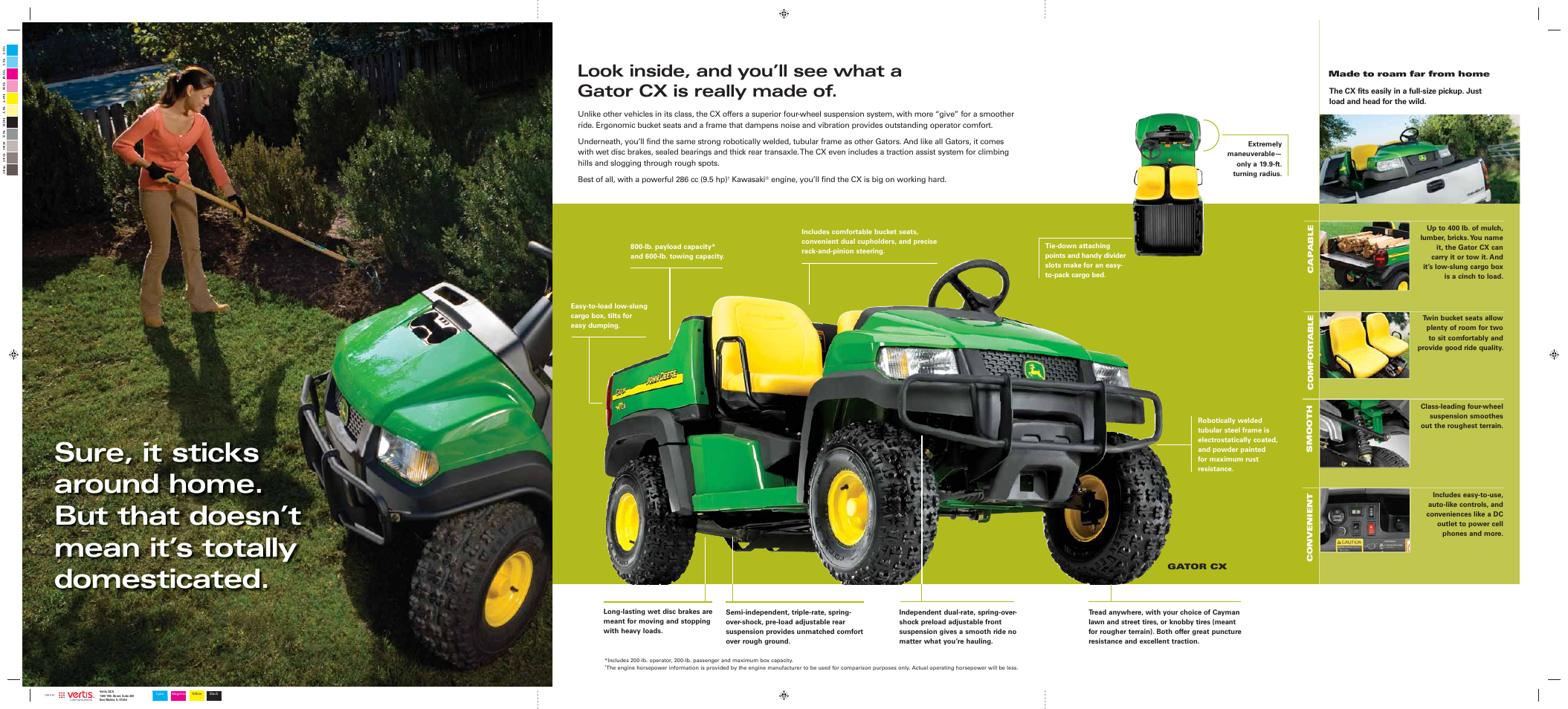 2602_inside, 2602 gator compact series inside | John Deere GATOR CX User Manual | Page 2 / 2