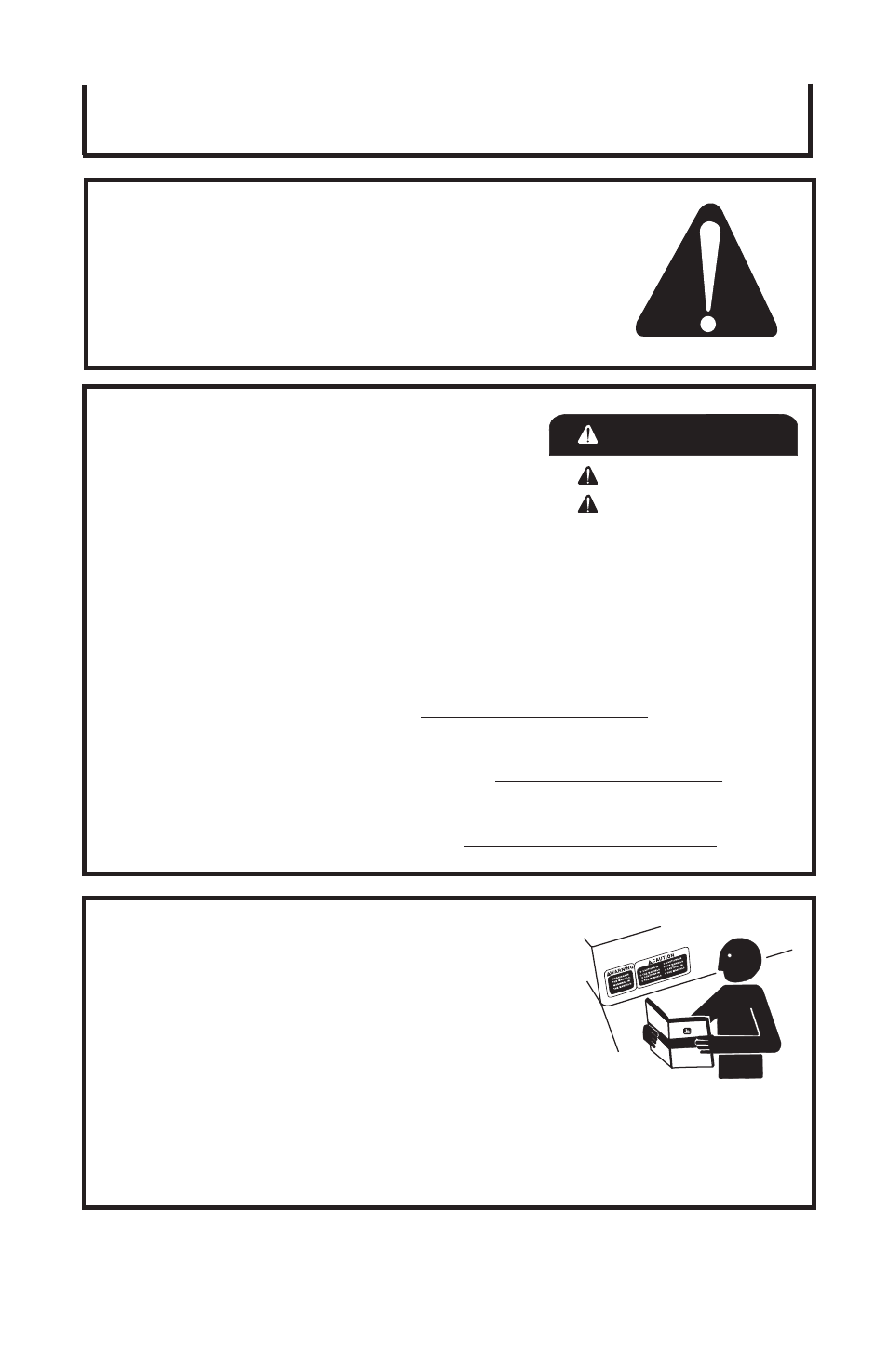 Seguridad, Peligro advertencia precaucion | John Deere AT-3101-J User Manual | Page 24 / 32