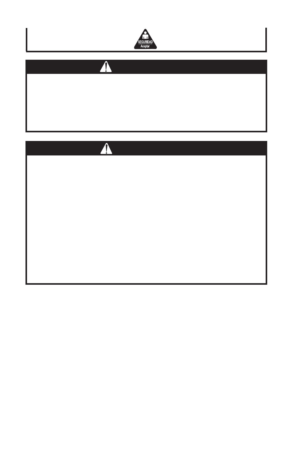 Advertencia precaucion | John Deere AT-3101-J User Manual | Page 26 / 32