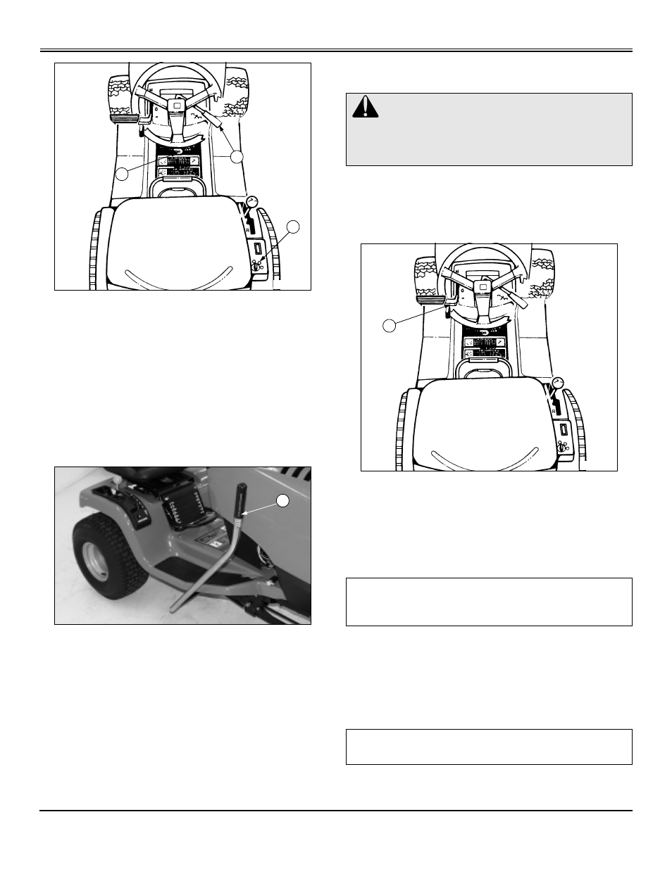 Operating snowblower, Transporting, Operating | John Deere OMGX10742 J9 User Manual | Page 24 / 35