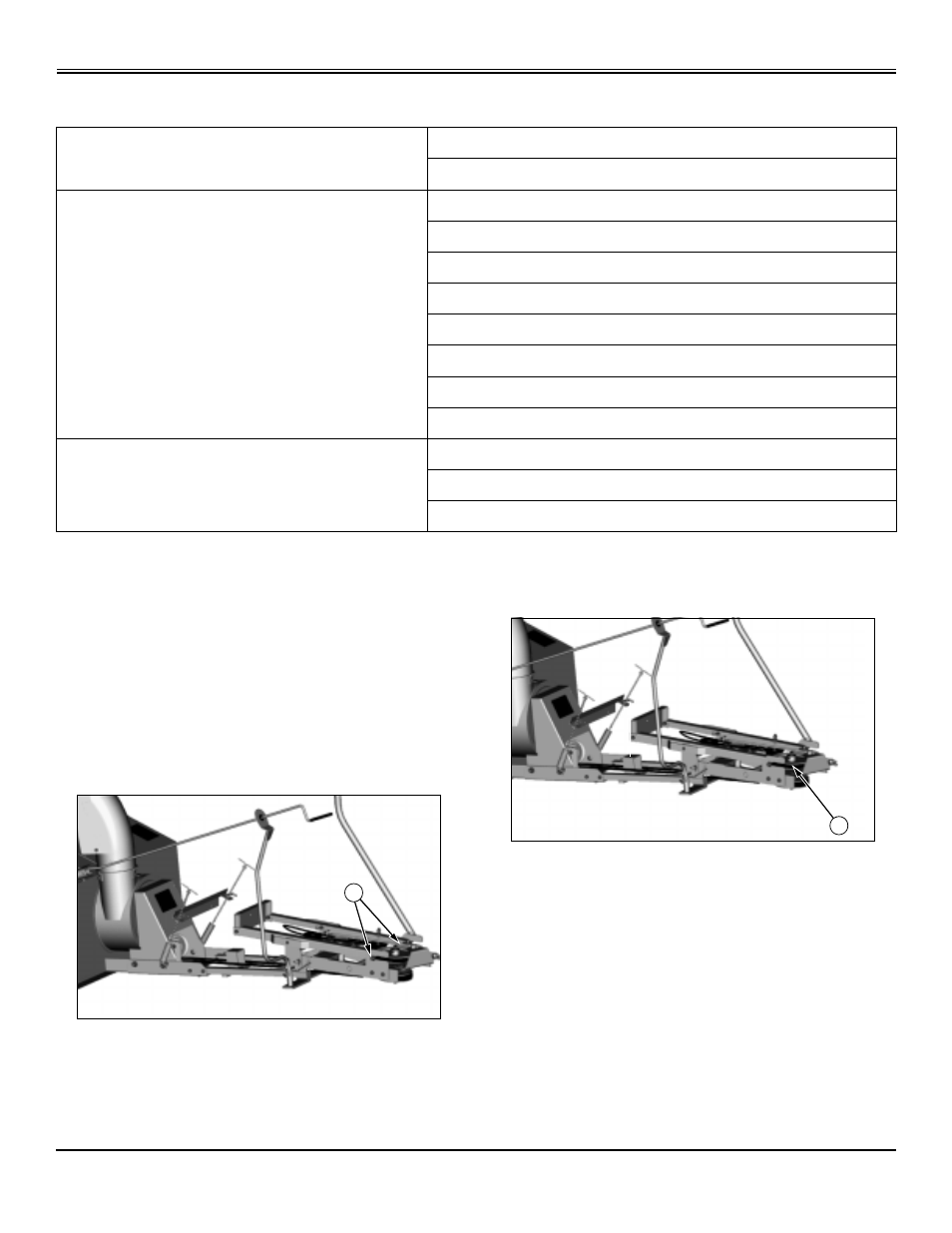Service, Service intervals, Lubricants | Lubricate lift bars, Lubricate vertical jack shaft | John Deere OMGX10742 J9 User Manual | Page 27 / 35