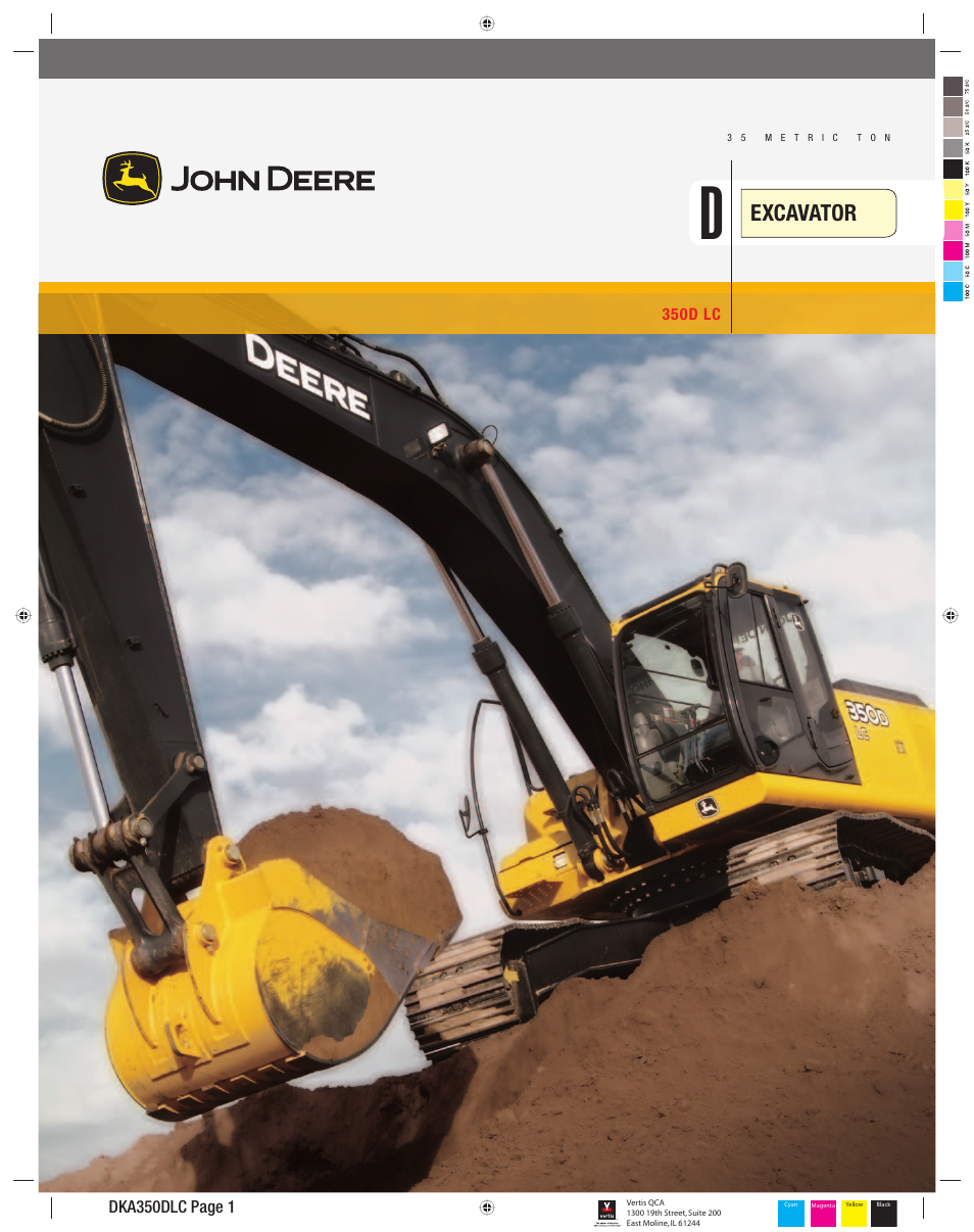 John Deere 350D LC User Manual | 16 pages