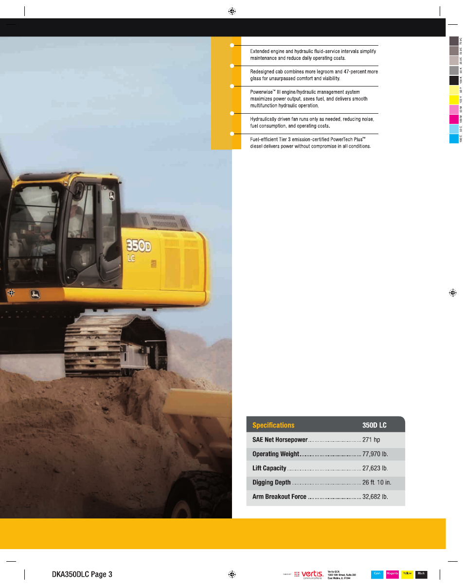 John Deere 350D LC User Manual | Page 3 / 16