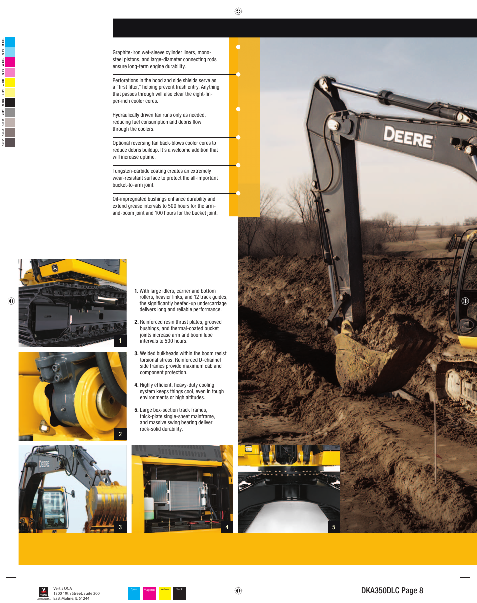 Dka350dlc page 8 | John Deere 350D LC User Manual | Page 8 / 16