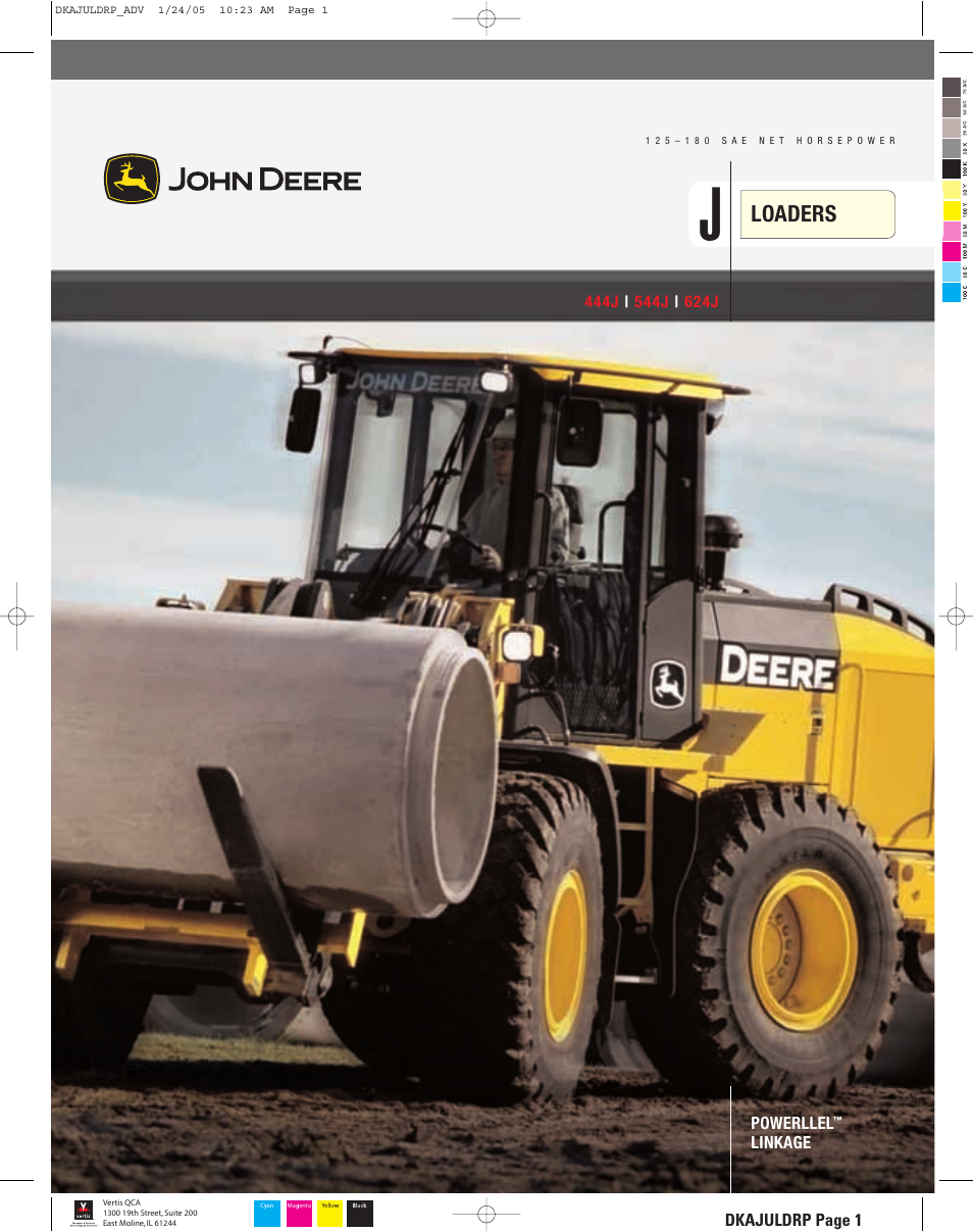 John Deere 444J User Manual | 28 pages