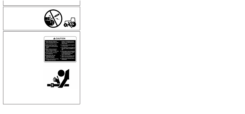 Prevent machine runaway, Operate tractor safely | John Deere 5310 S User Manual | Page 10 / 172