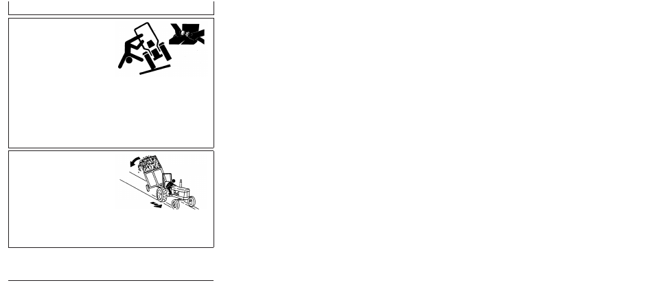Use caution on hillsides, Shift to low gear on hills | John Deere 5310 S User Manual | Page 11 / 172