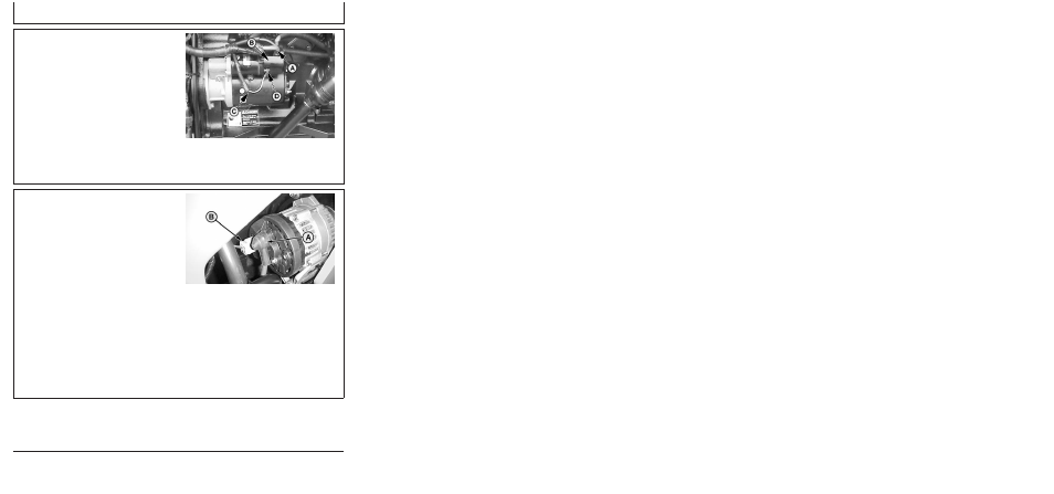 Connecting starter wiring, Connecting alternator wiring | John Deere 5310 S User Manual | Page 135 / 172