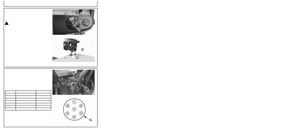 Using flood lamp, Seven-terminal outlet—if equipped, Lights | John Deere 5310 S User Manual | Page 32 / 172