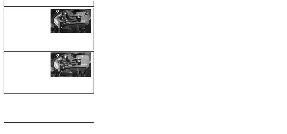 Rockshaft control levers, Setting position control lever stop | John Deere 5310 S User Manual | Page 51 / 172