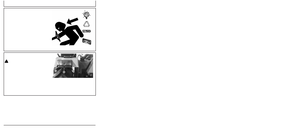 Transporting, Use safety lights and devices, Driving tractor on roads | Section 80 | John Deere 5310 S User Manual | Page 89 / 172