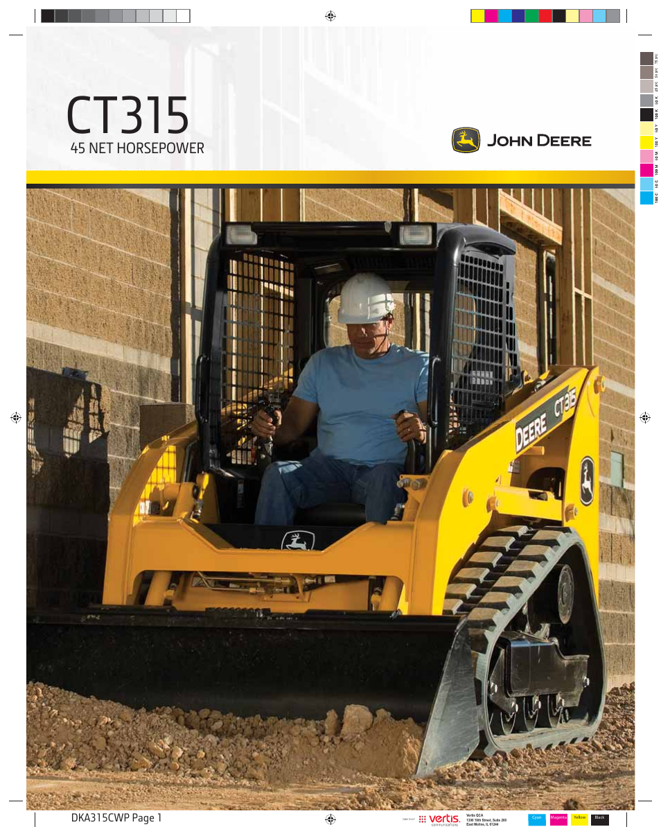 John Deere CT315 User Manual | 16 pages