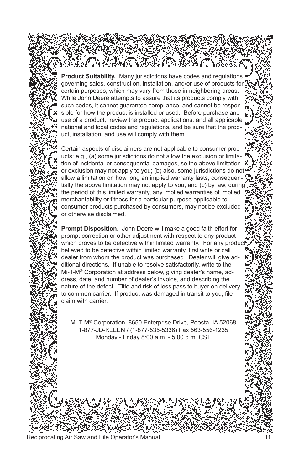 John Deere AT-3402-J User Manual | Page 11 / 32