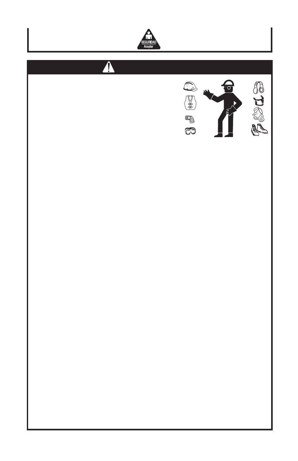 Advertencia | John Deere AT-3203-J User Manual | Page 25 / 32