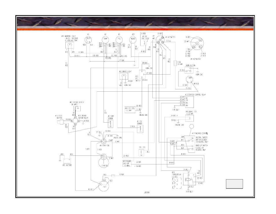 13 wiring | John Deere rhino pd54 User Manual | Page 92 / 97
