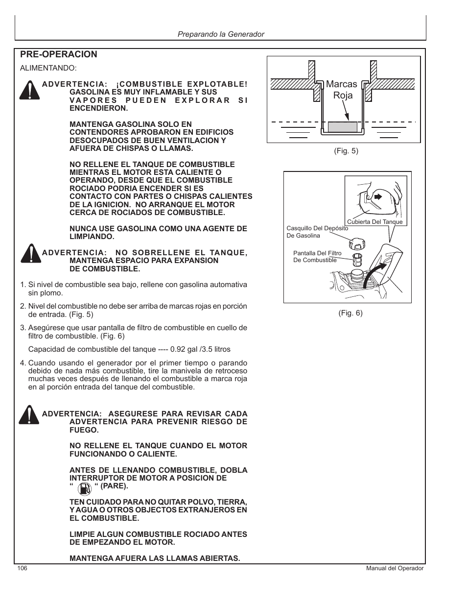 Marcas roja | John Deere HR-G1700i User Manual | Page 106 / 124