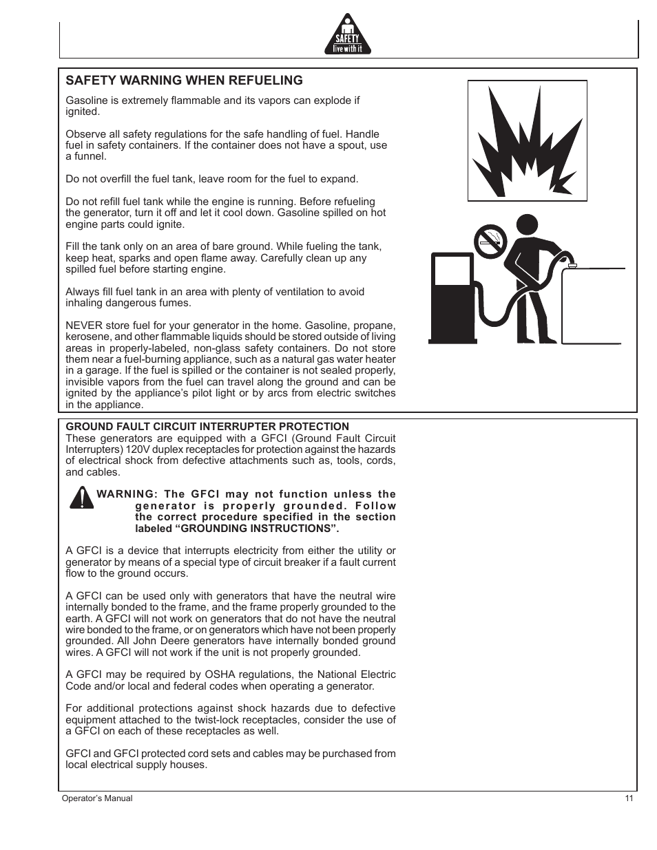 John Deere HR-G1700i User Manual | Page 11 / 124