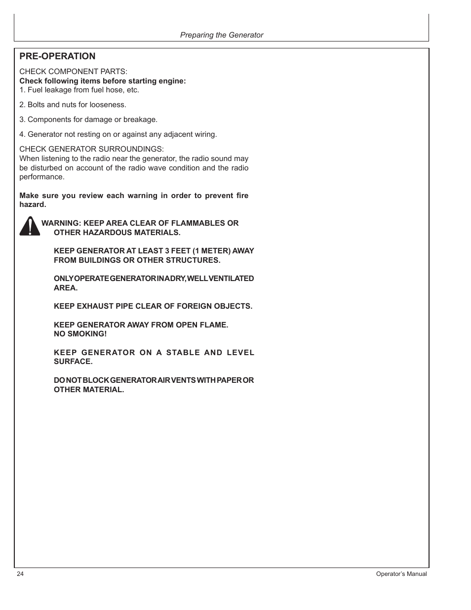 John Deere HR-G1700i User Manual | Page 24 / 124