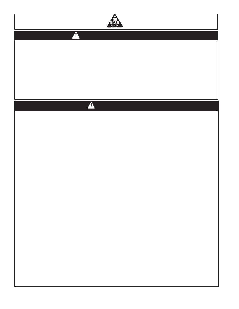 Advertissement attention | John Deere ET-3403-J User Manual | Page 28 / 68