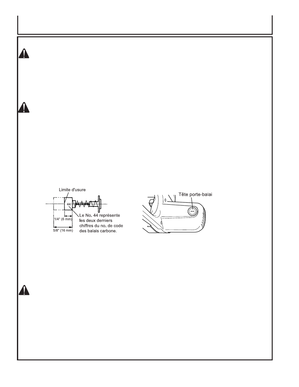 Entretien et inspection | John Deere ET-3403-J User Manual | Page 44 / 68
