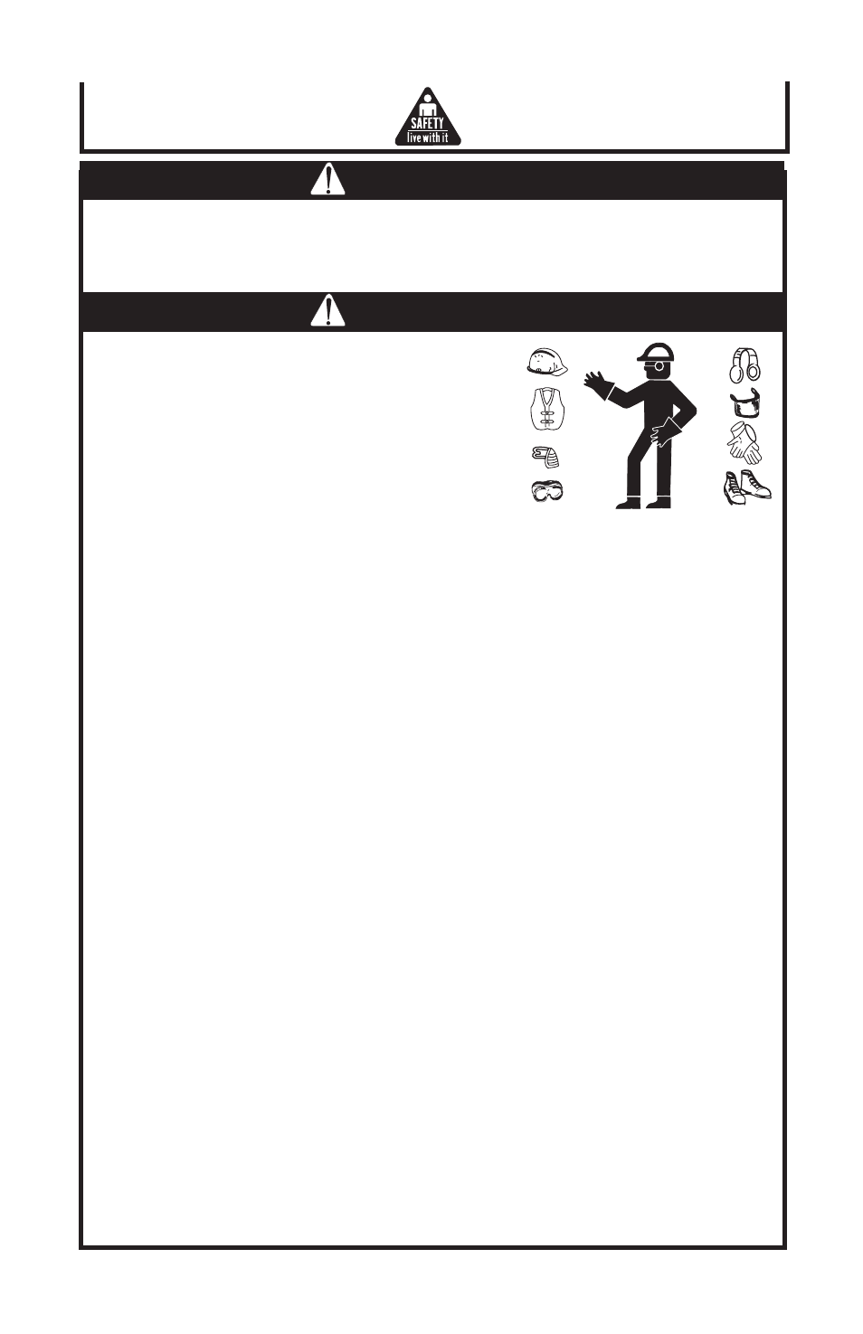 Warning, Danger | John Deere ET-3402-J User Manual | Page 5 / 20