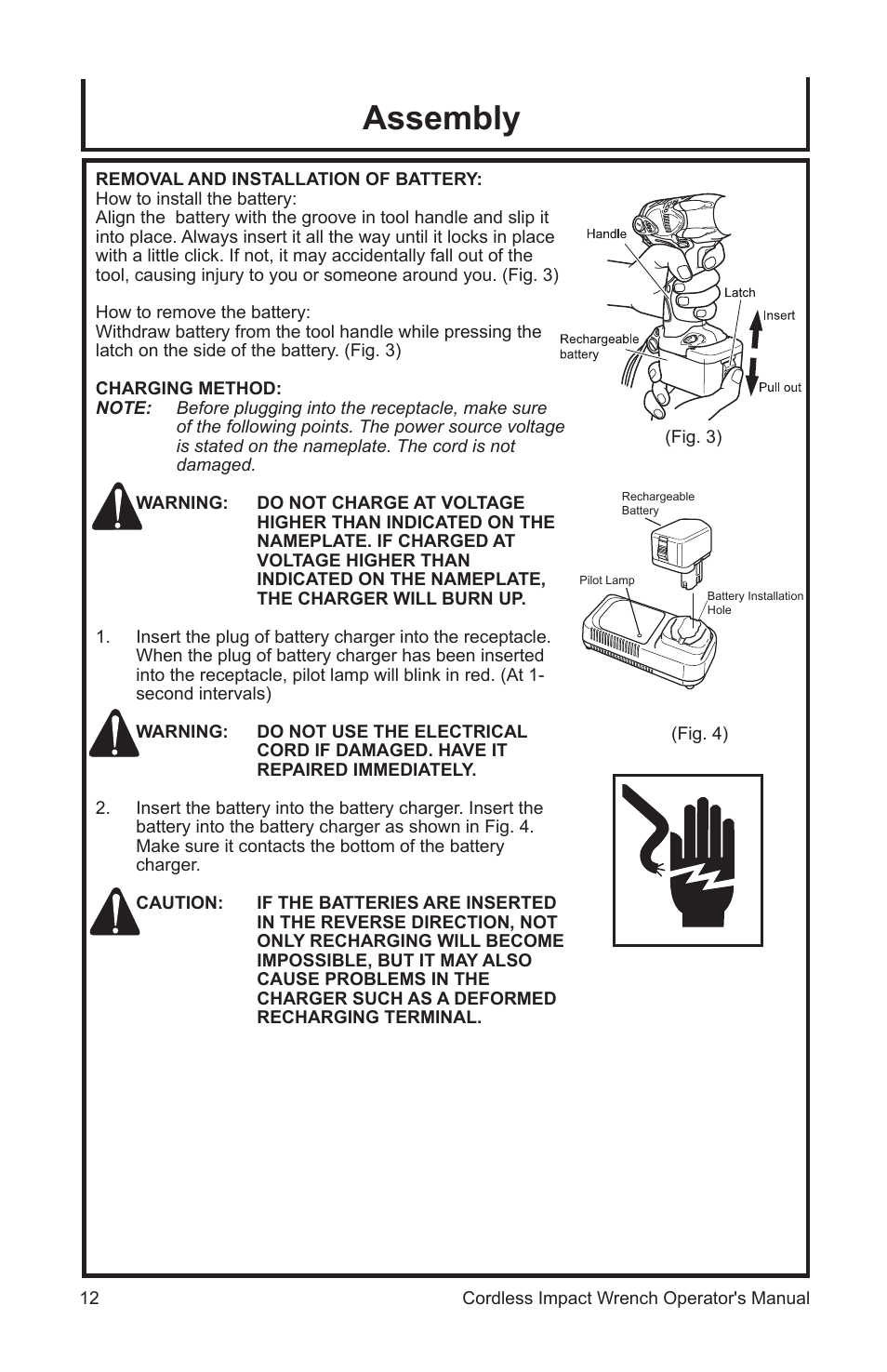 Assembly | John Deere ET-3103-J User Manual | Page 12 / 76