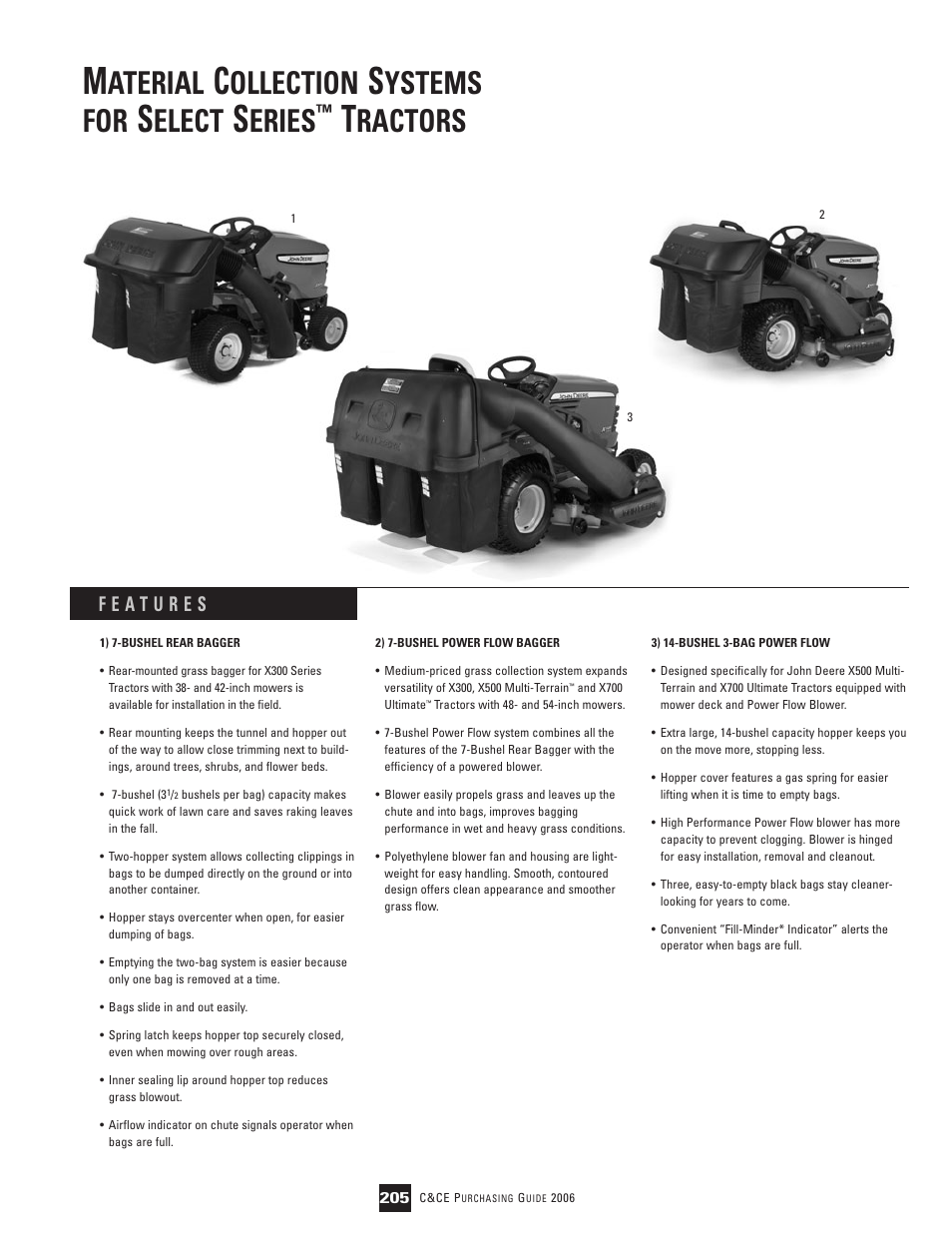 John Deere Ultimate X700 User Manual | 2 pages