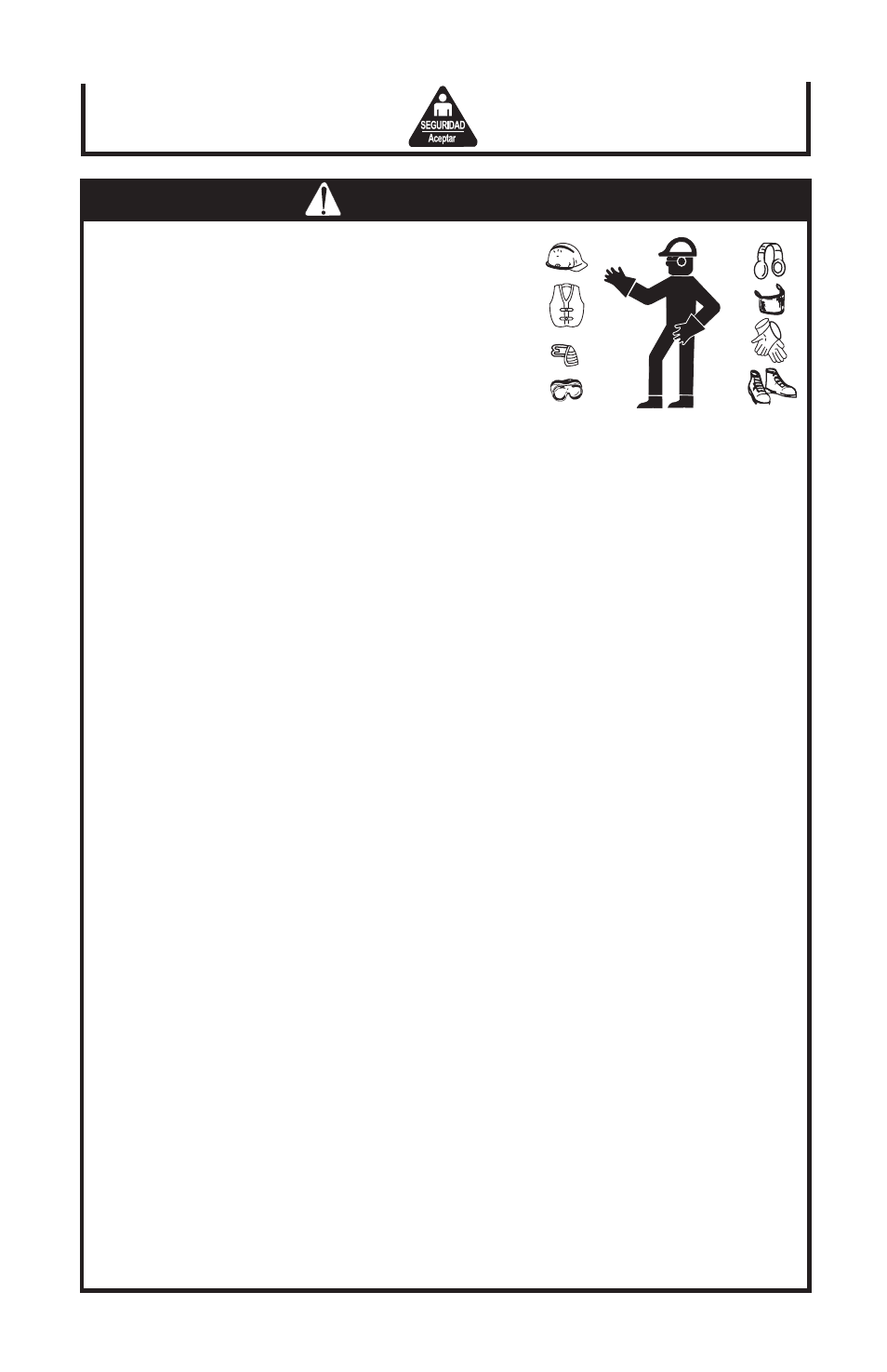 Advertencia | John Deere ET-3202 User Manual | Page 25 / 32