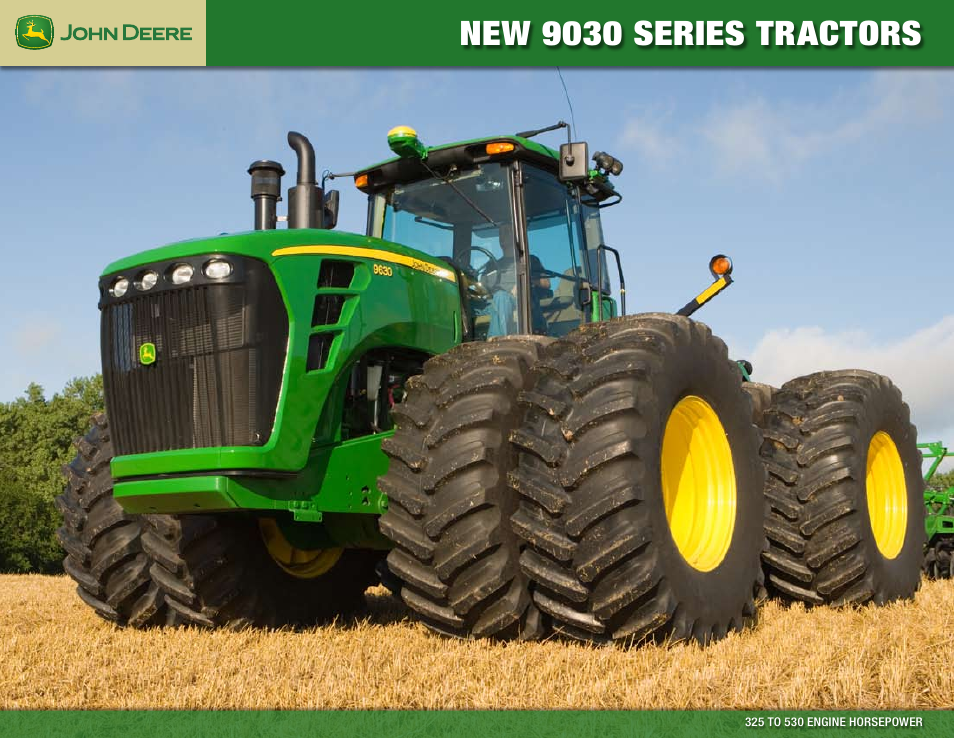 John Deere 9030 Series User Manual | 17 pages