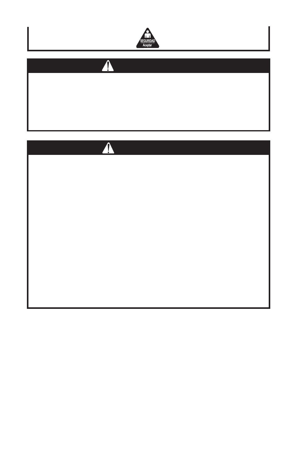 Advertencia precaucion | John Deere AT-3305-J User Manual | Page 26 / 32
