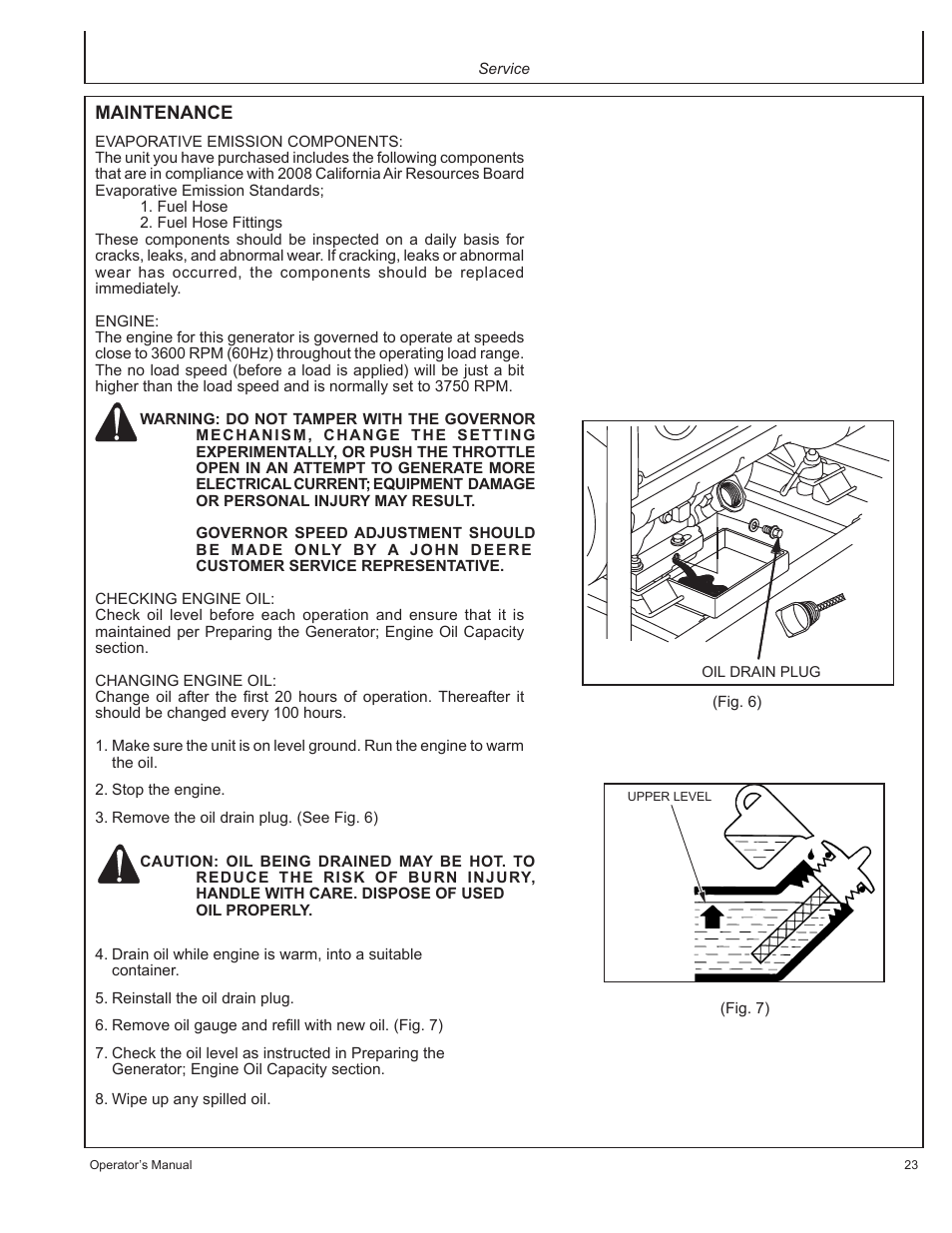 John Deere AC-G3010H User Manual | Page 23 / 98