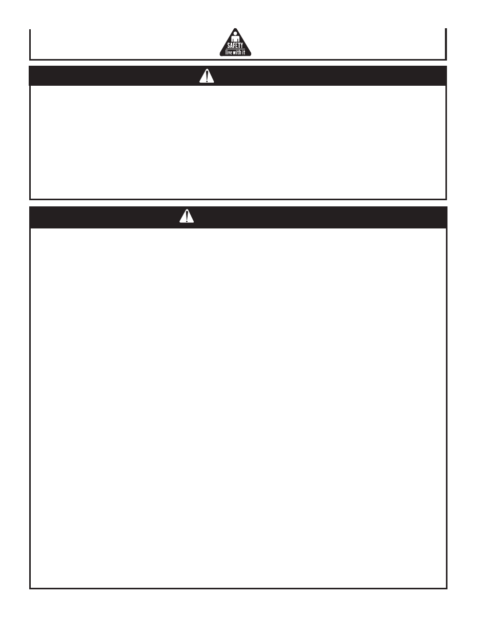 Warning caution | John Deere ET-3409-J User Manual | Page 6 / 80