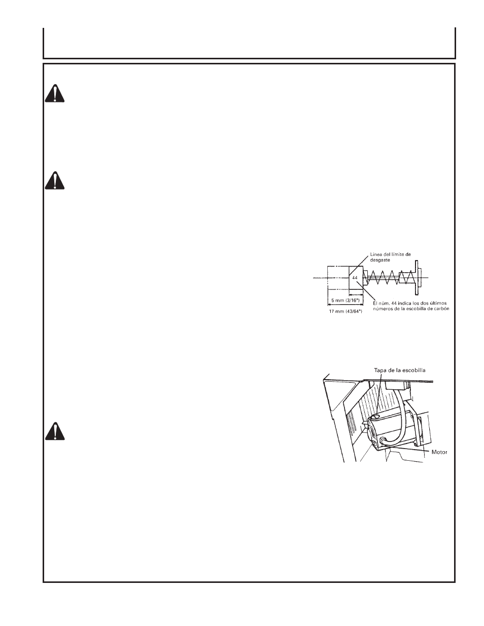 Mantenimiento e inspección | John Deere ET-3409-J User Manual | Page 77 / 80