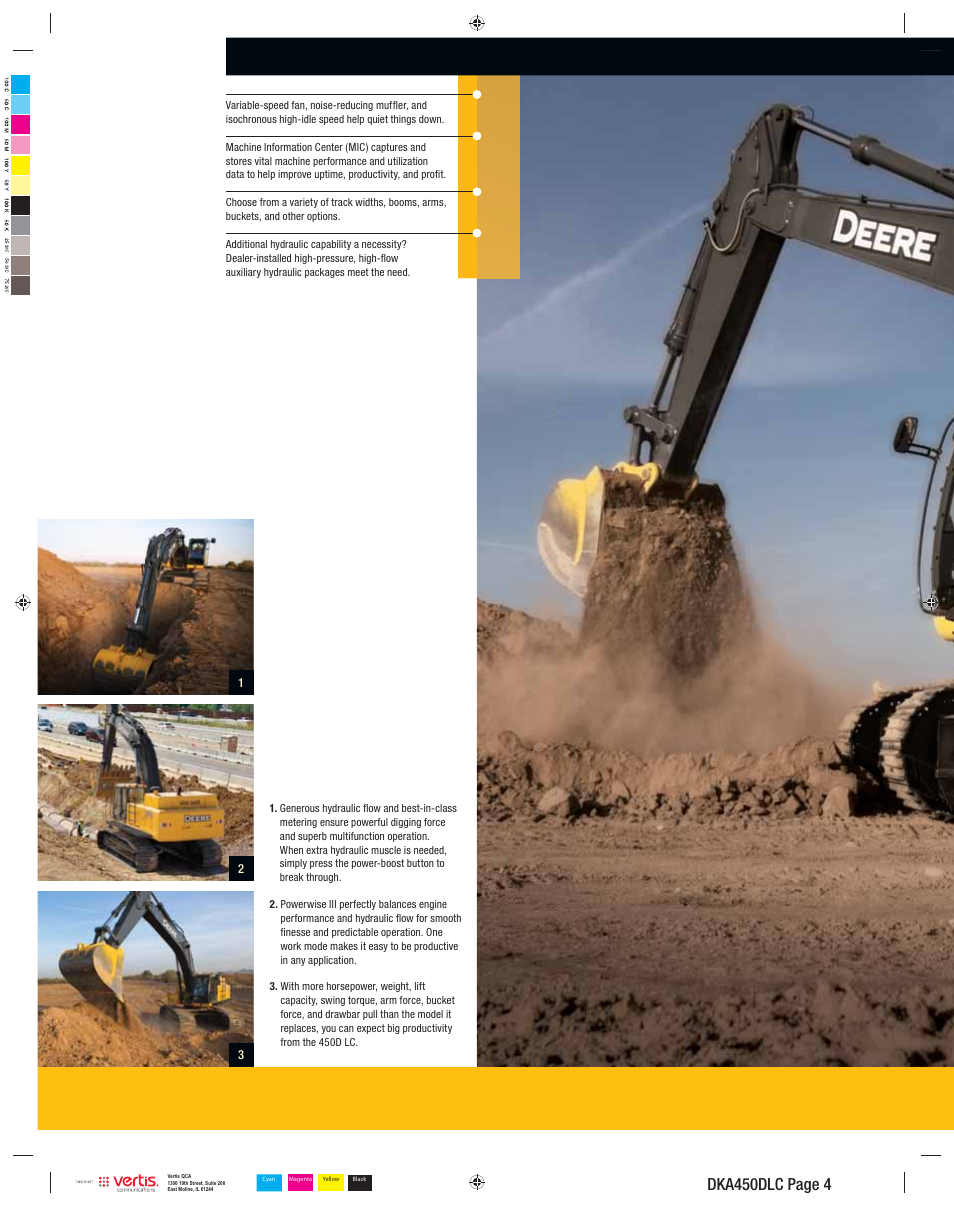 Dka450dlc page 4 | John Deere 450D LC User Manual | Page 4 / 18