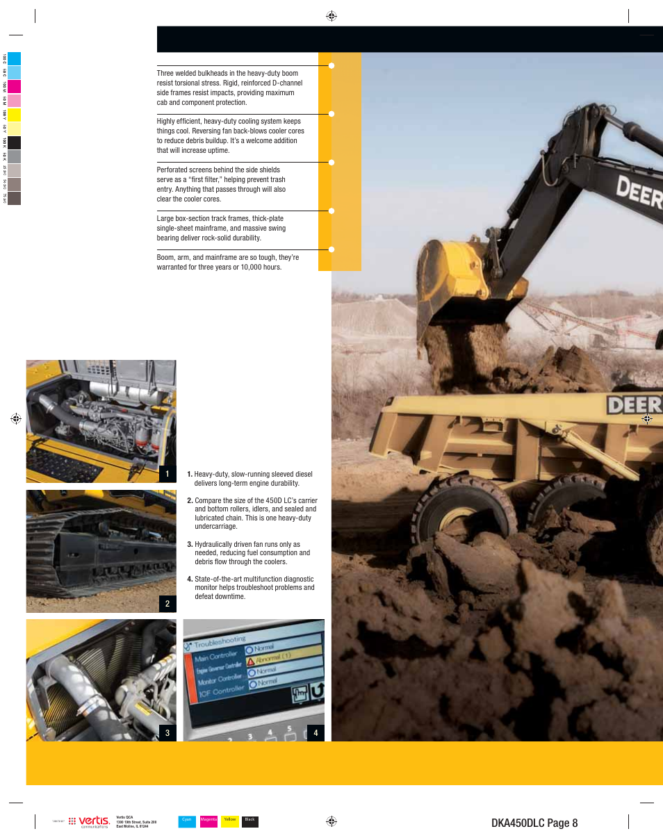 Dka450dlc page 8 | John Deere 450D LC User Manual | Page 8 / 18