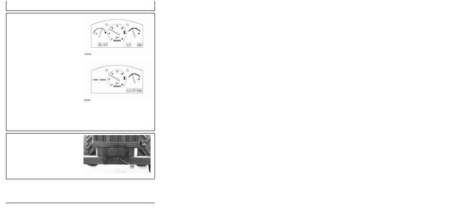 Check engine idle speeds, Check front axle pivot pin | John Deere 5103E User Manual | Page 120 / 194