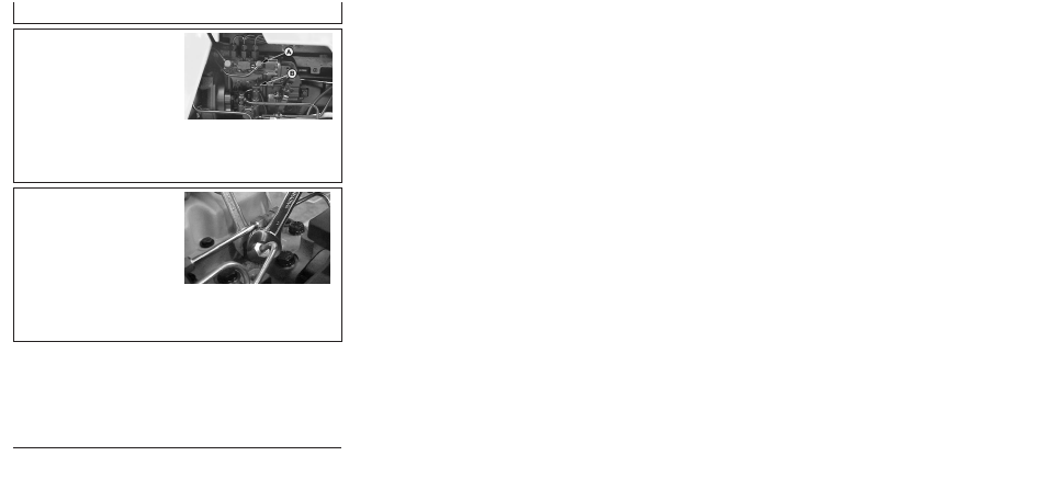 Bleeding fuel system, Bleed fuel system at fuel injection nozzles | John Deere 5103E User Manual | Page 139 / 194