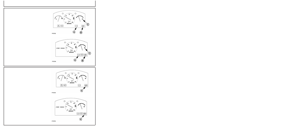 Check instruments after starting, Oil pressure indicator, Operating the engine | John Deere 5103E User Manual | Page 39 / 194